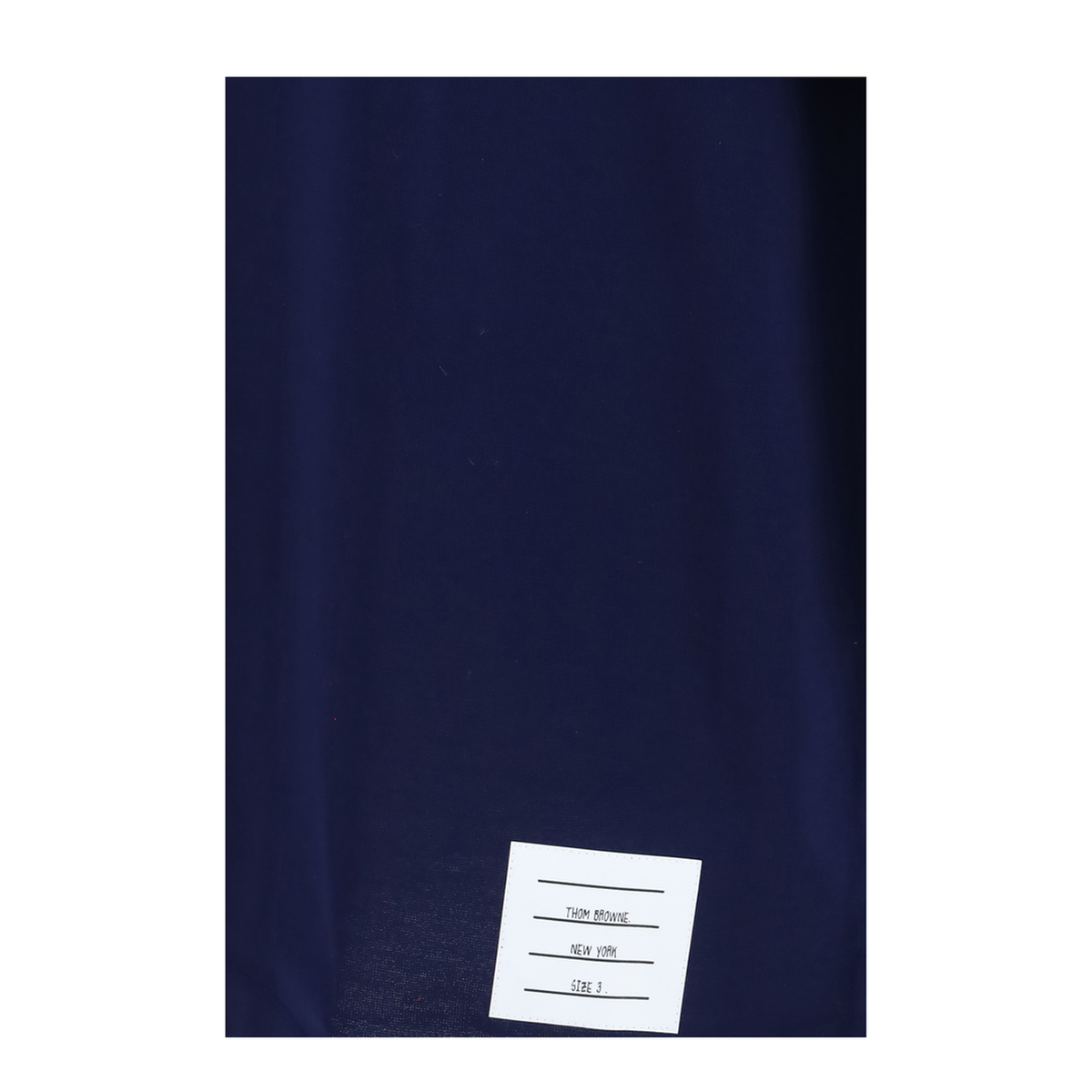 MAYFEYR - Thom Browne - Jersey T Shirt With Ribbed Cuffs - MJT581AJ0276415