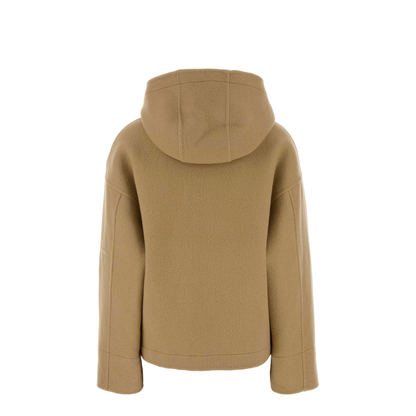 Felted Sportswear Hooded Jacket