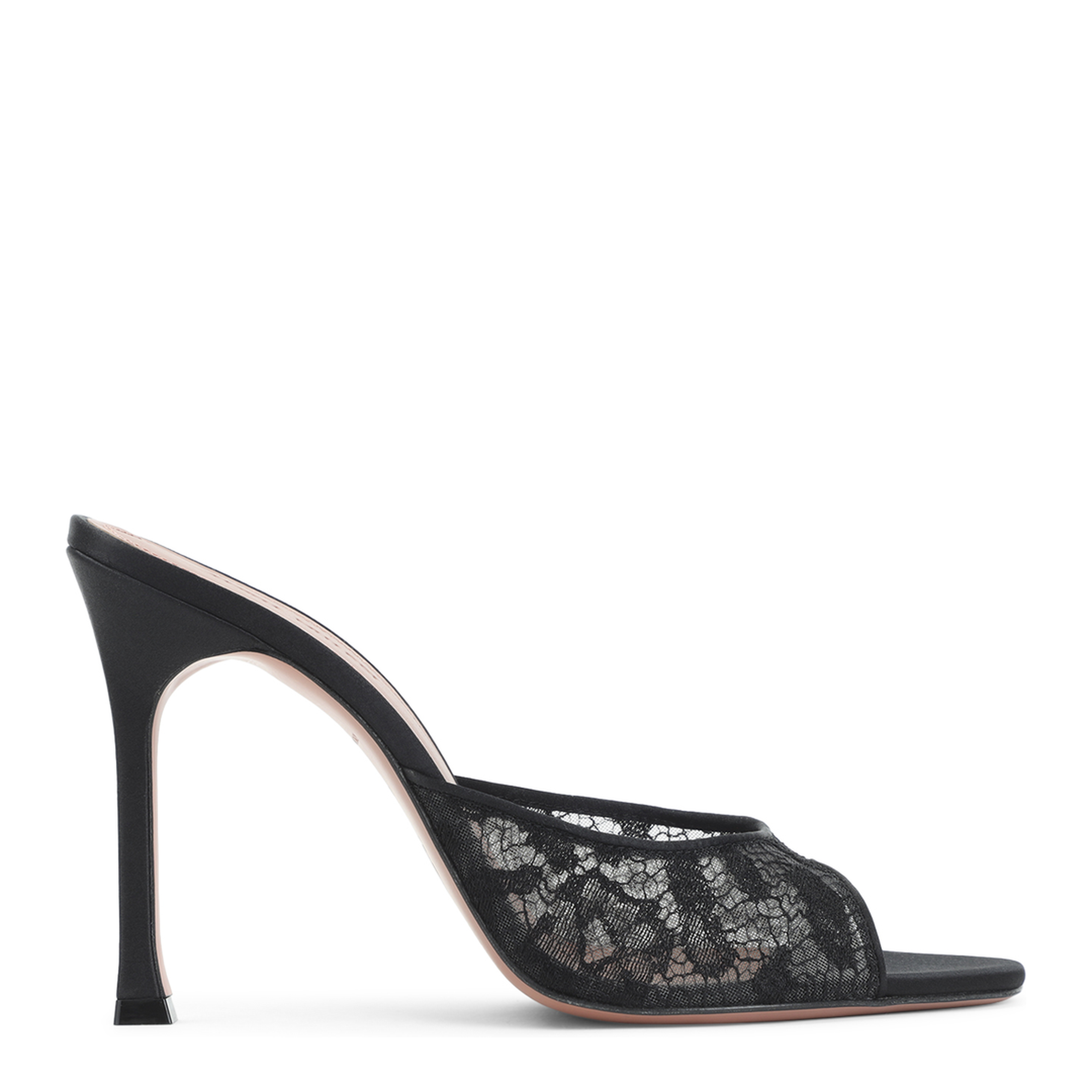 MAYFEYR - Amina Muaddi - Alexa Lace Slipper - 17S366113ALE