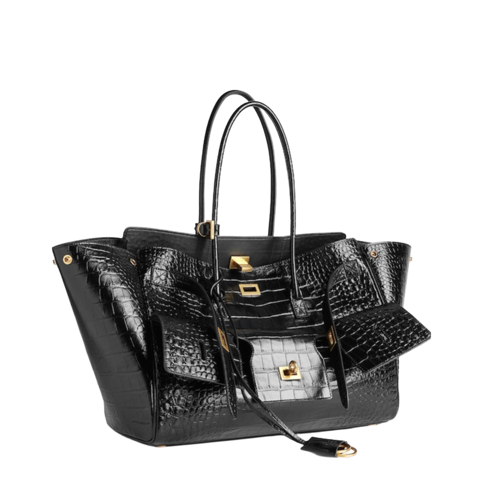 Carry All Bel Air Medium Bag in Black
