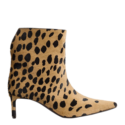 MAYFEYR - Khaite - Ona 55 Ankle Boots In Printed Haircalf - F1100969836