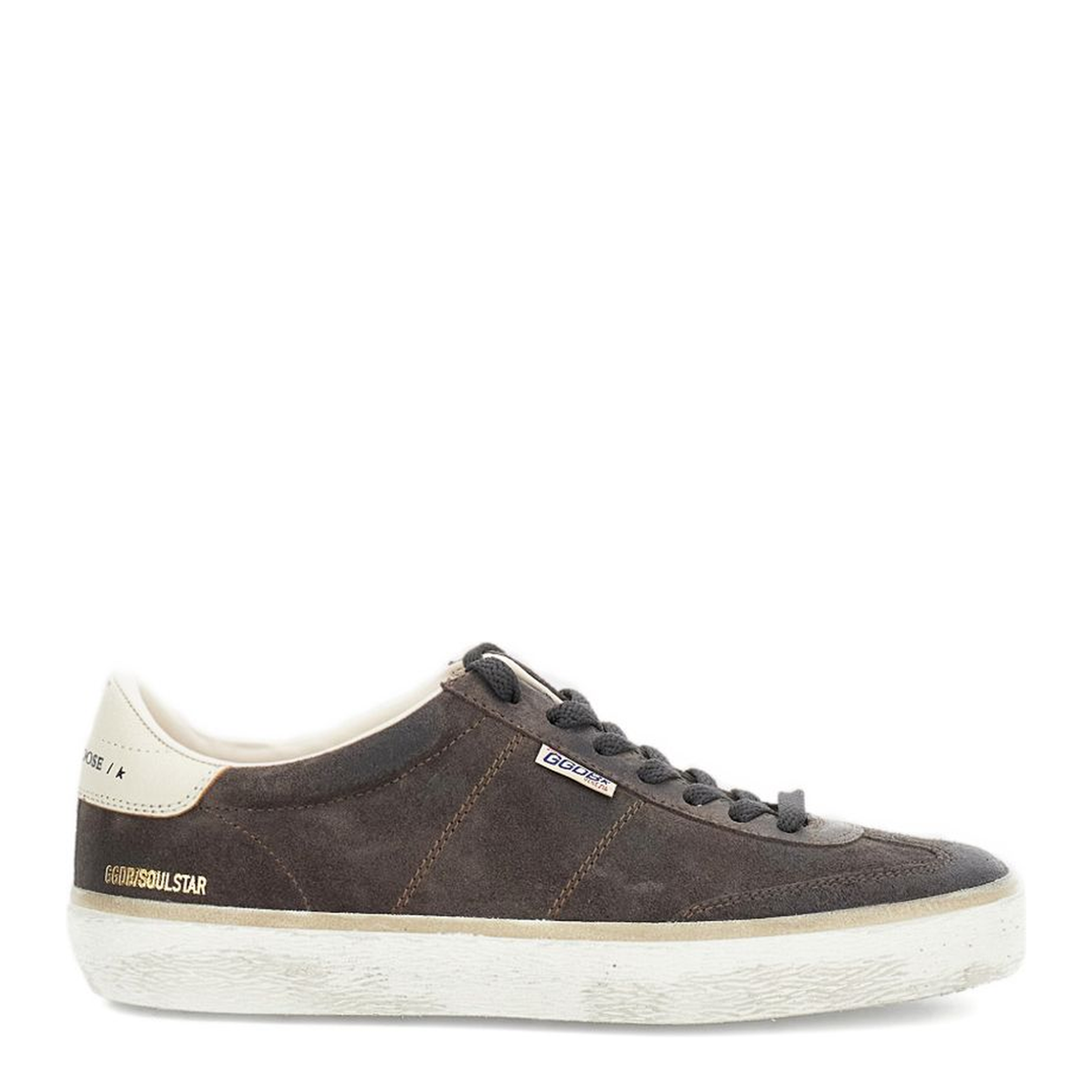 Soul-Star Suede Upper Toe And Tongue Nappa Heel