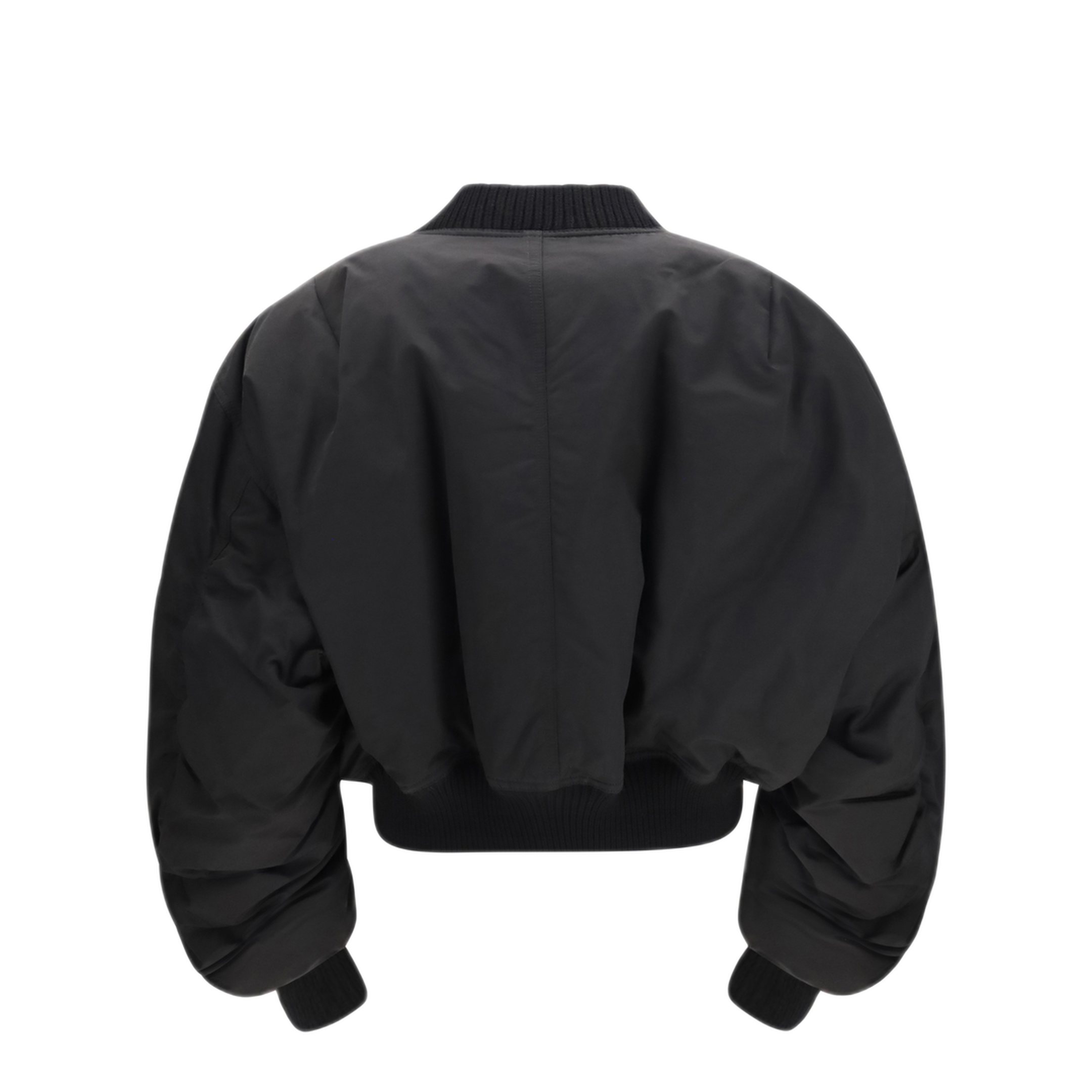 MAYFEYR - Rick Owens - Bomber Jacket With Gathered Sleeves - RU02F4792MUD209
