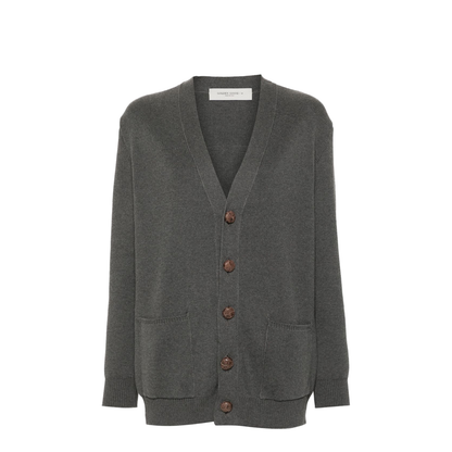 Back Maxi Logo Cardigan
