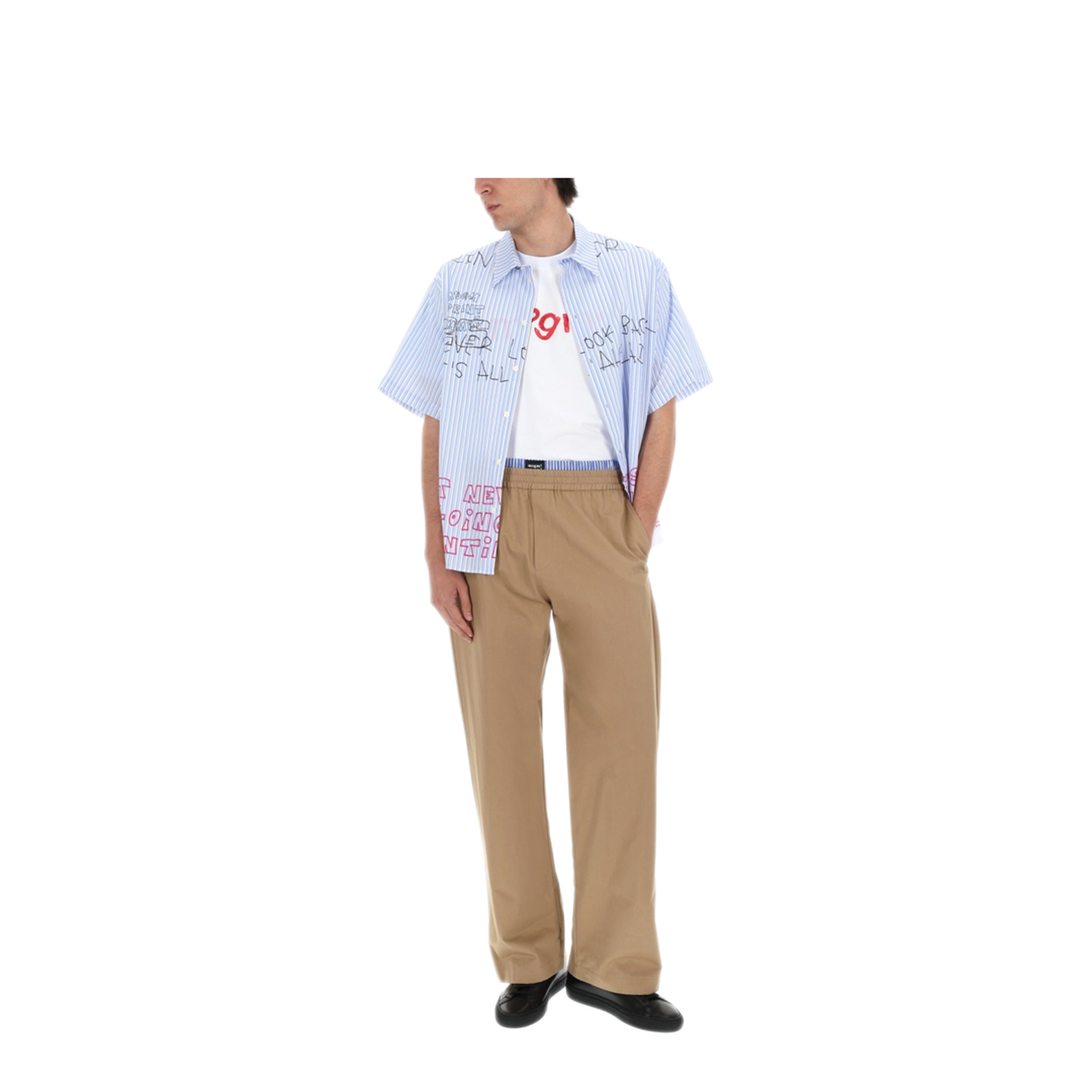 MAYFEYR - MSGM - Cotton Print Shirt - 4040ME17X26705584