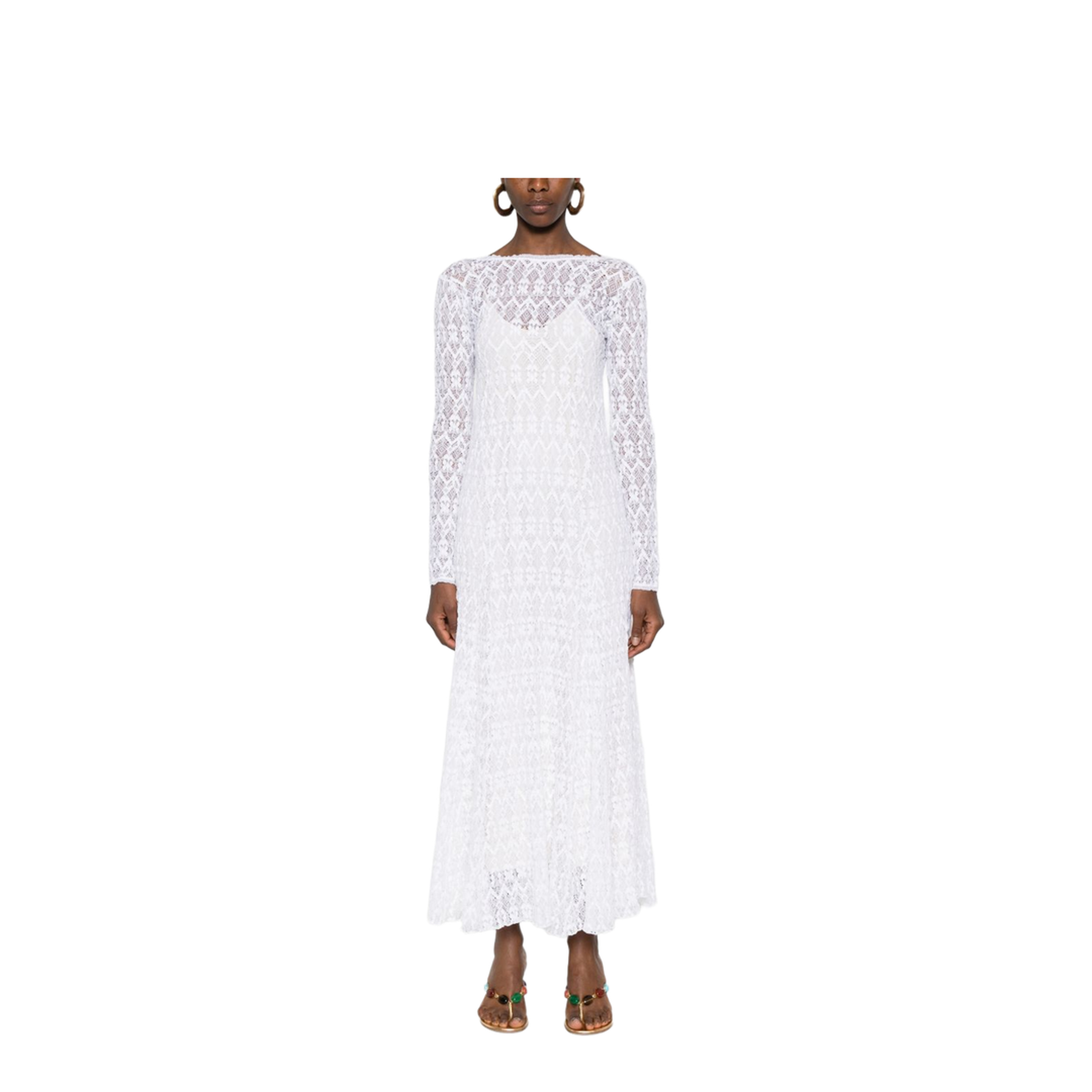 MAYFEYR - Forte Forte - Dresses White - 14896MYDRESSCRYSTAL
