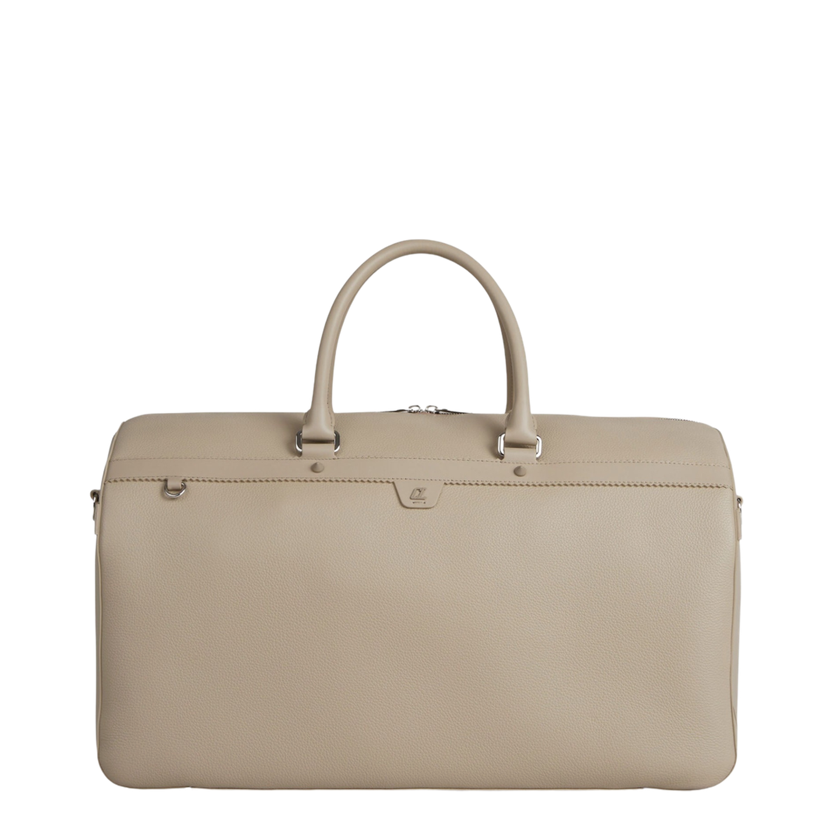 Travel Bag Clutch Pebbled Leather