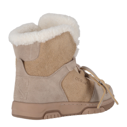 MAYFEYR - Off-White - Winter Boot Dark Sand Oat - OWIY001F25LEA0016C68
