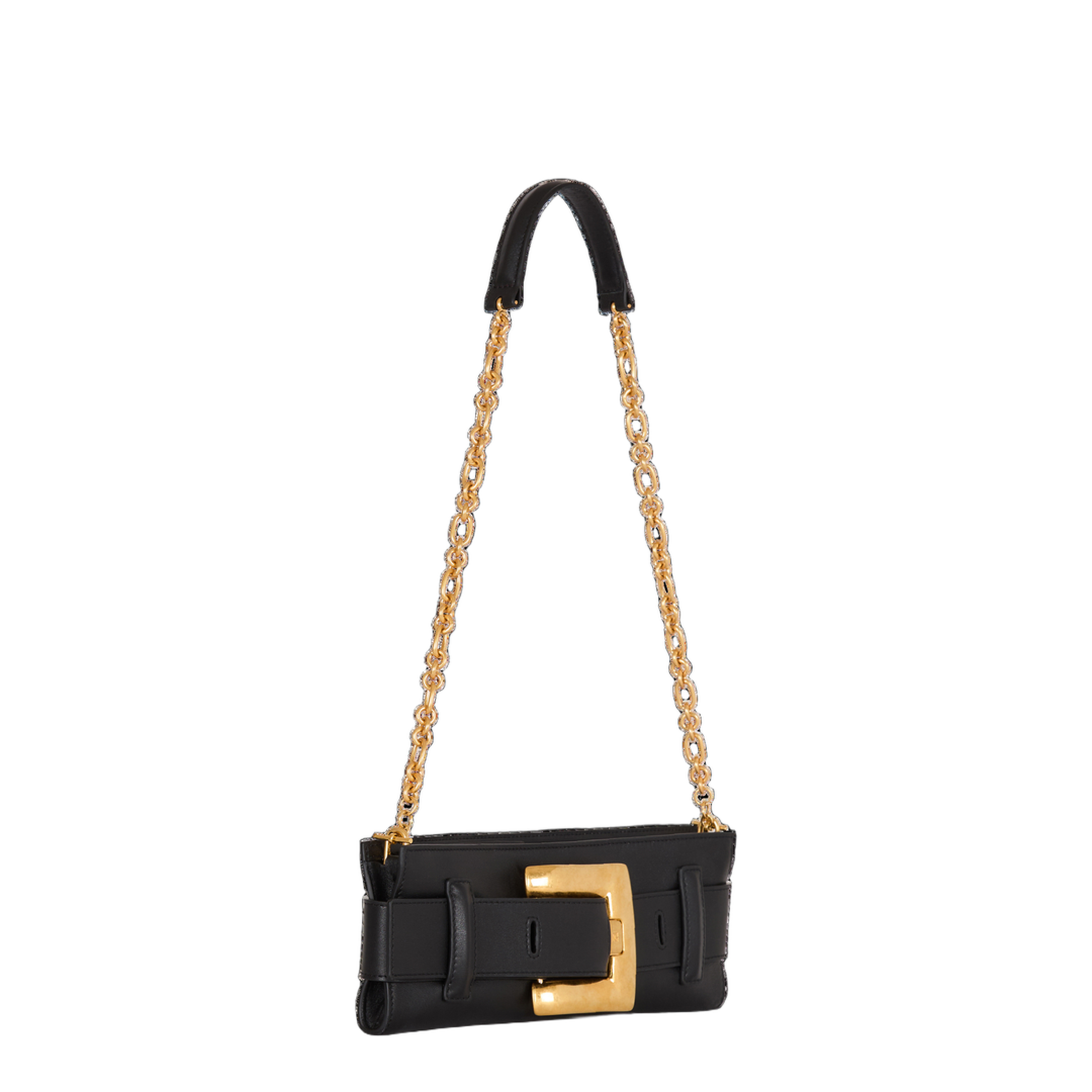 Anthem Calfskin Leather Clutch