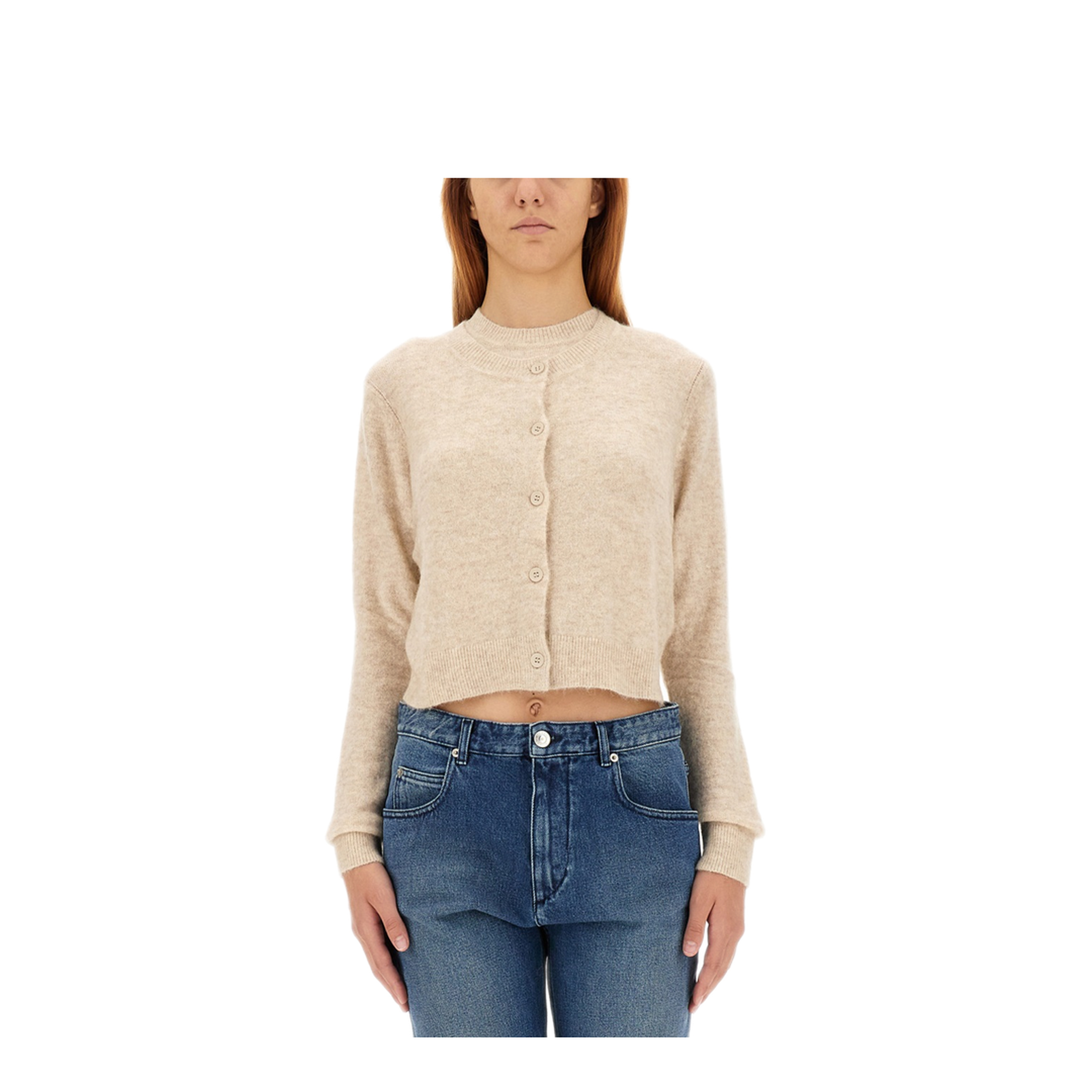 MAYFEYR - Marant Etoile - Cardigan Amenita - CA0042FAA1L68E90LB
