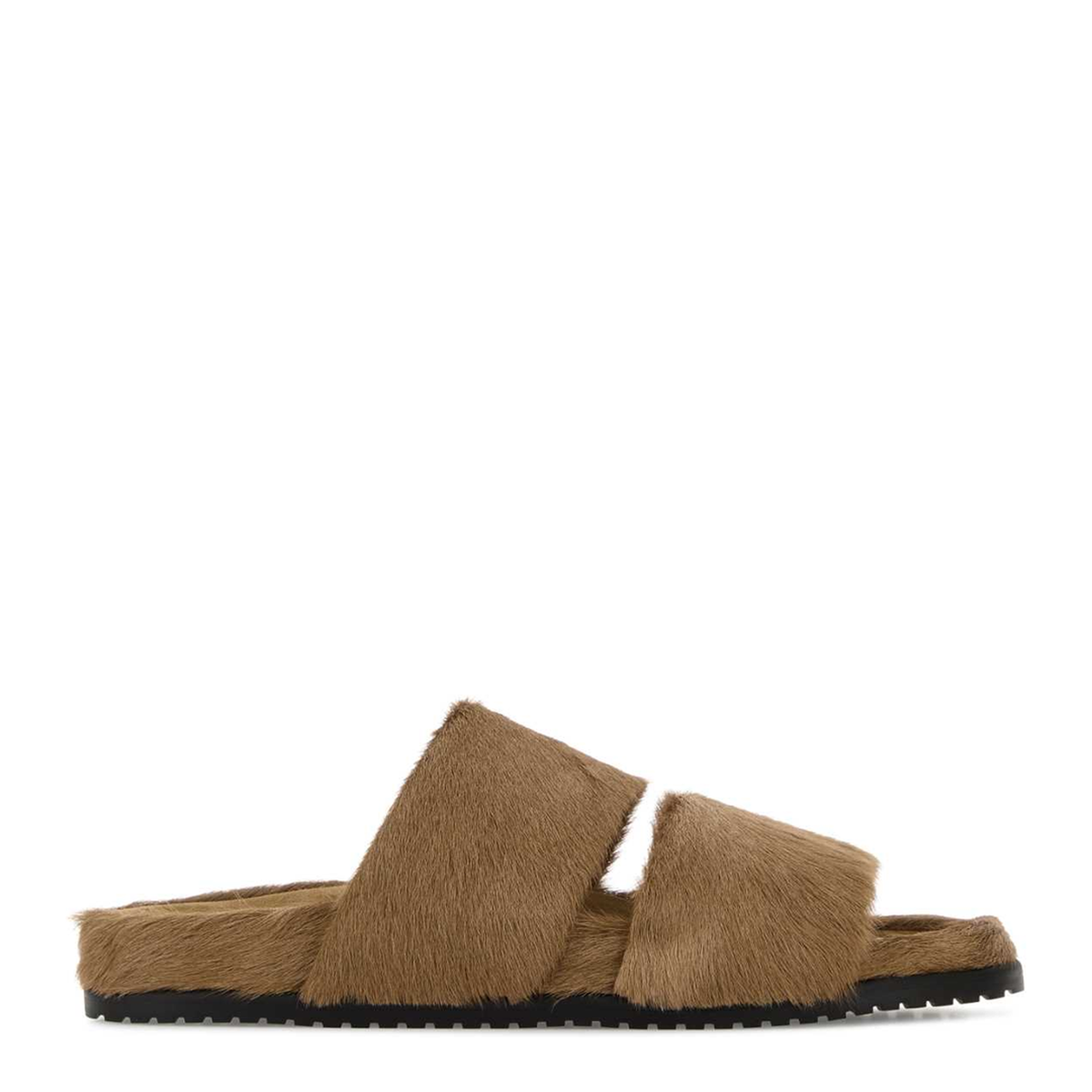 MAYFEYR - Dolce & Gabbana - Camel Calf Hair Slippers - A80574A008980009