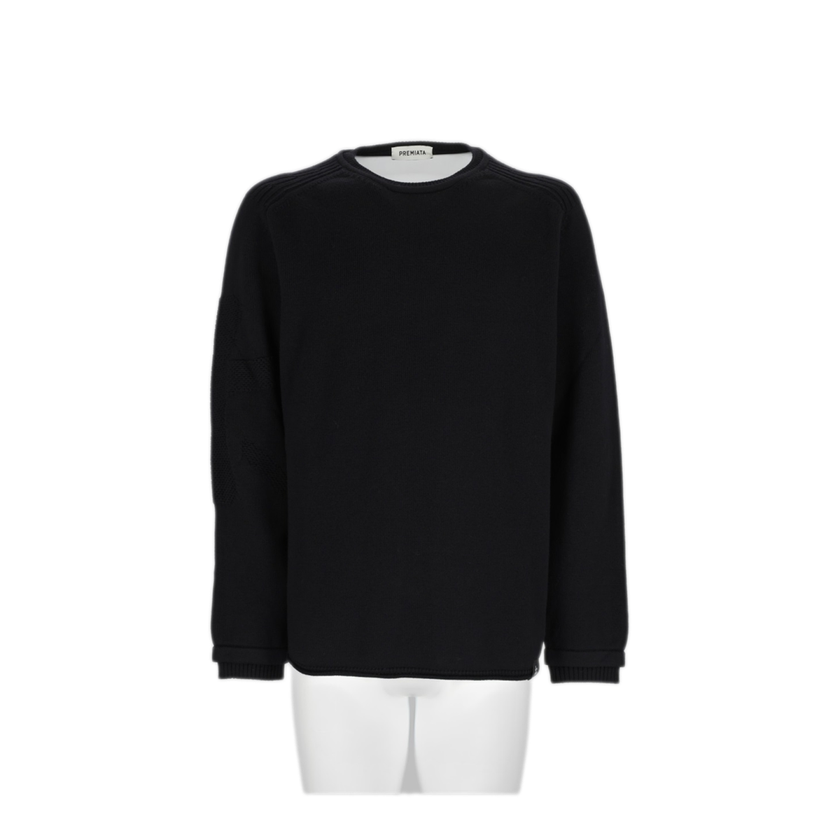 MAYFEYR - PREMIATA - Black Wool Sweater - PMG39BLACK