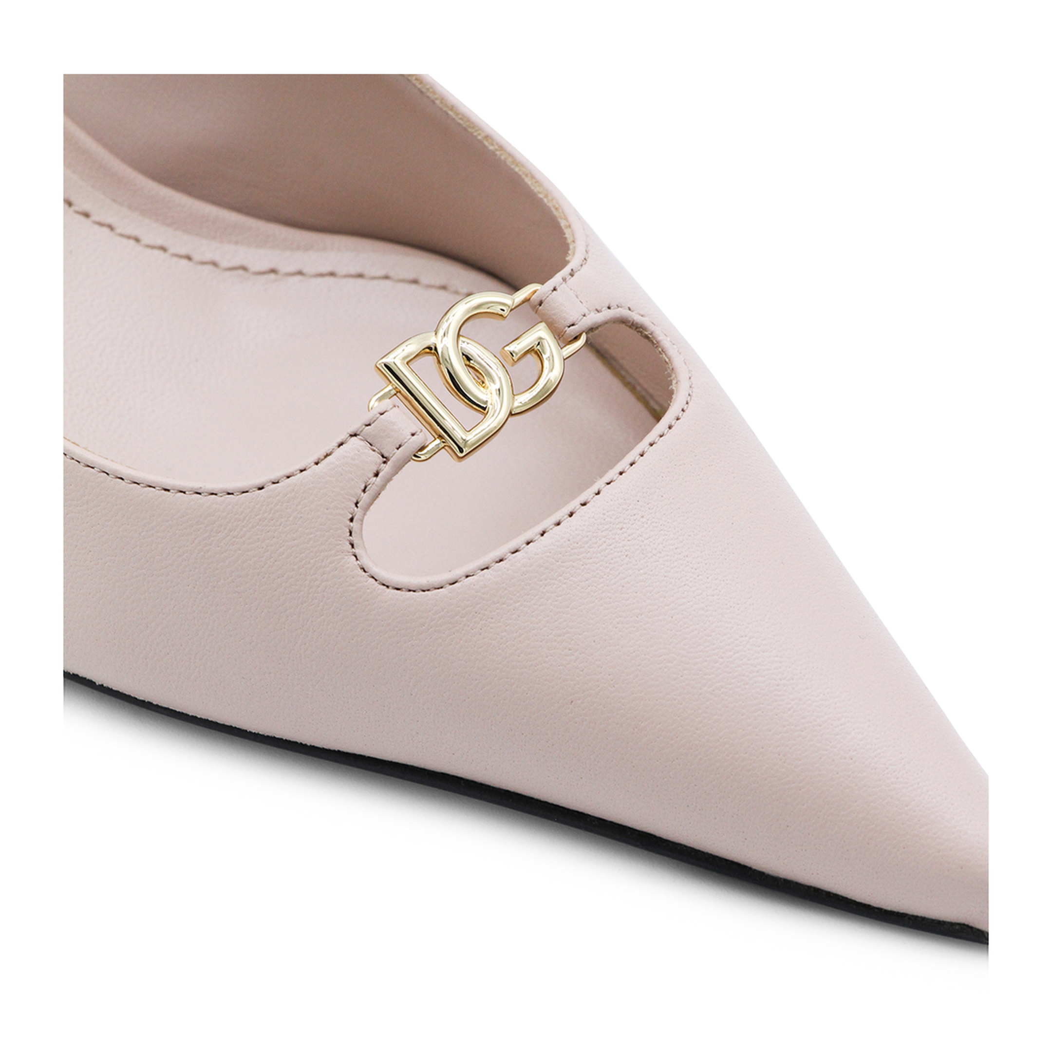 Slingback Pumps in Silk Nappa