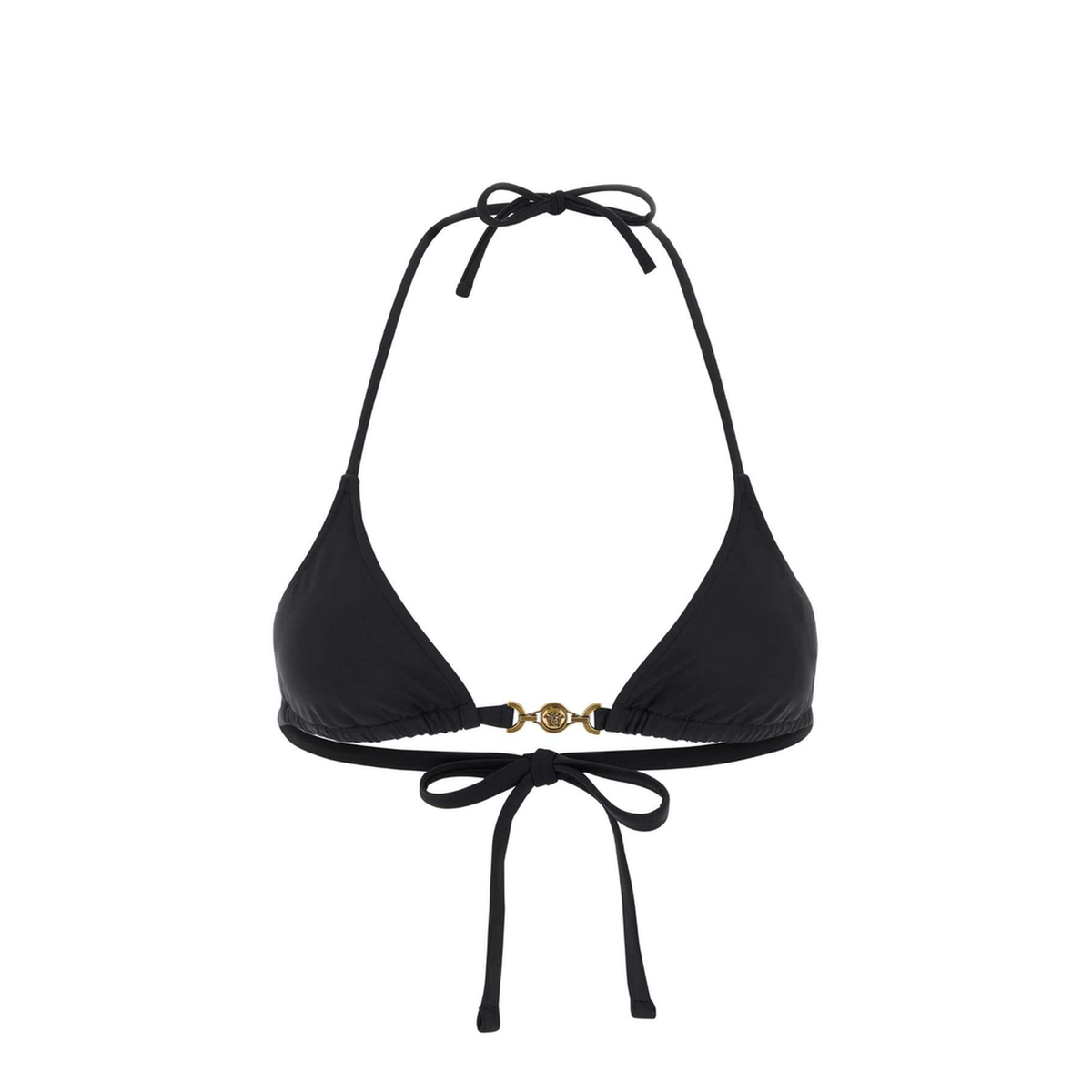 MAYFEYR - Versace - Black Stretch Nylon Bikini Top - 10259661A186551B000