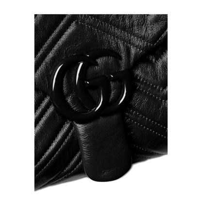 GG Marmont Shoulder Bag Black