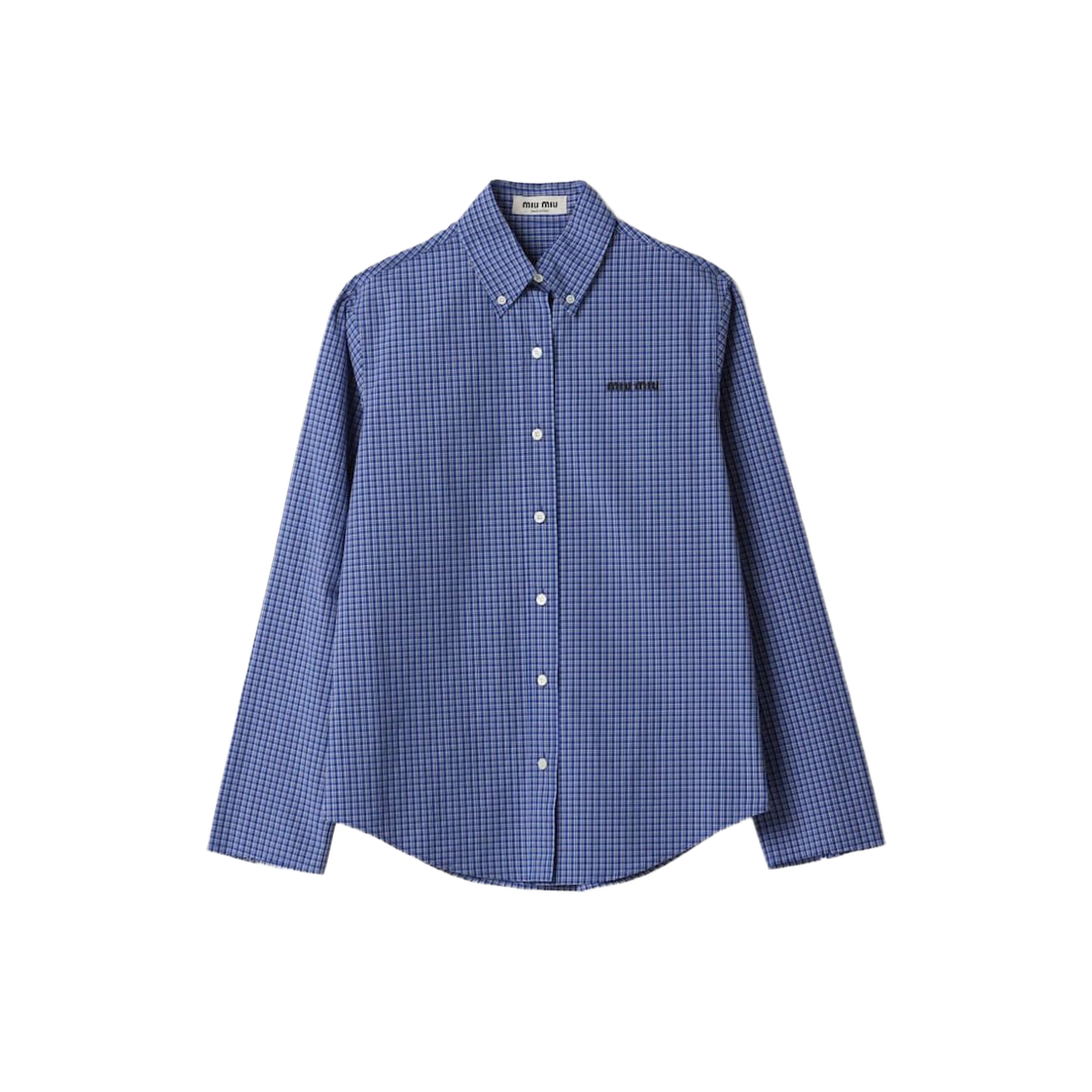 MAYFEYR - Miu Miu - Shirts Light Blue - MK1842142KF0013