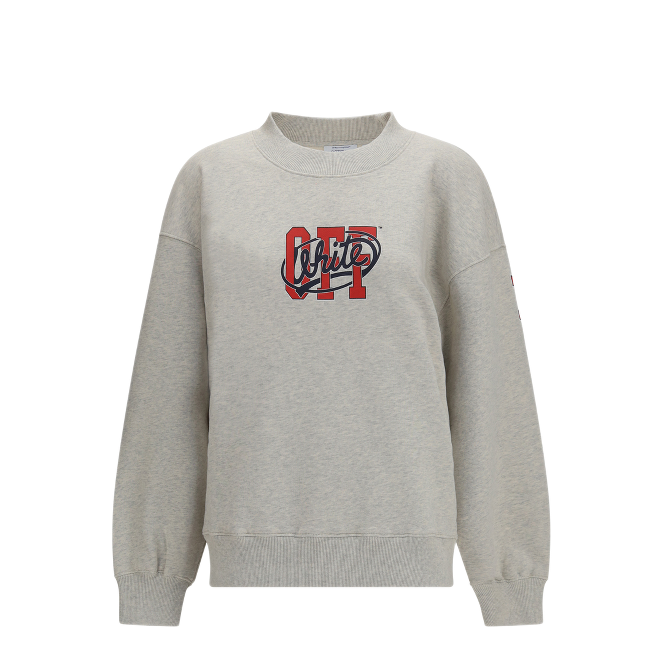 MAYFEYR - Off-White - Off College Crewneck Sweatshirt - 2FE00513TW063