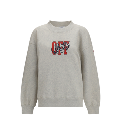 MAYFEYR - Off-White - Off College Crewneck Sweatshirt - 2FE00513TW063