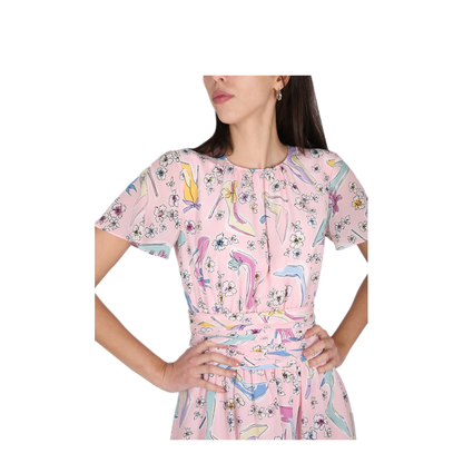 MAYFEYR - BOUTIQUE MOSCHINO - Heels And Flowers Dress - 043611401223