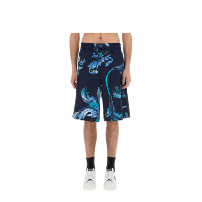 MAYFEYR - VERSACE JEANS COUTURE - Sports Shorts Outline Baroque - 78GAD3B0FS190283