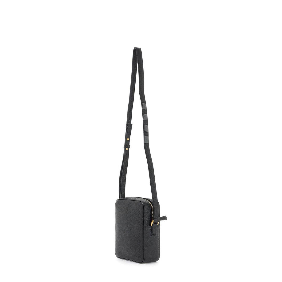 Thom Browne pebble grain leather vertical camera bag