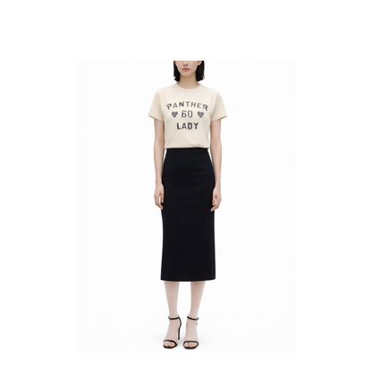 Cotton T-Shirt Cream
