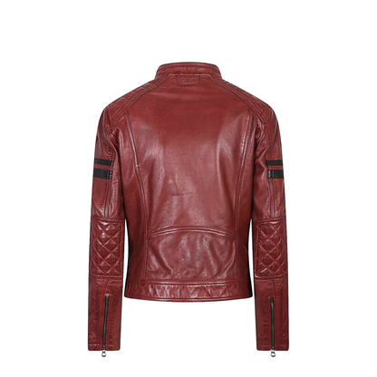 Walkora Leather Moto Jacket
