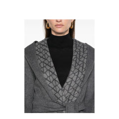 Valentino Coats Grey