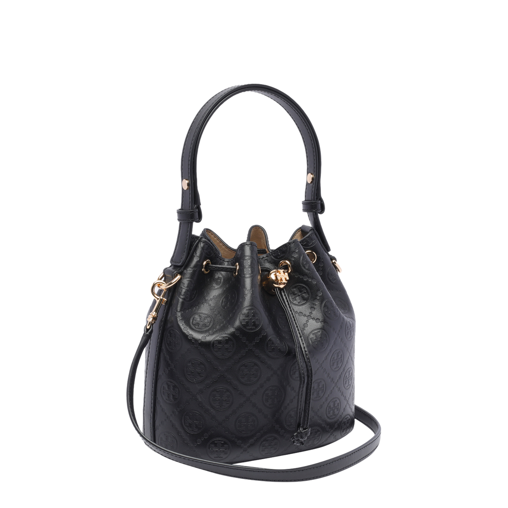 T Monogram Bucket Bag