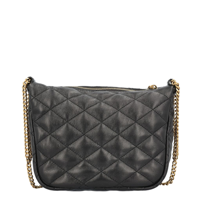 June Mini Lambskin Belt Bag - Black