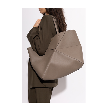MAYFEYR - Loewe - Puzzle Fold Large Shopper Bag - A779PTWX010TAUPE
