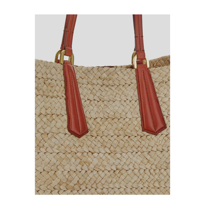 Straw Bucket Bag