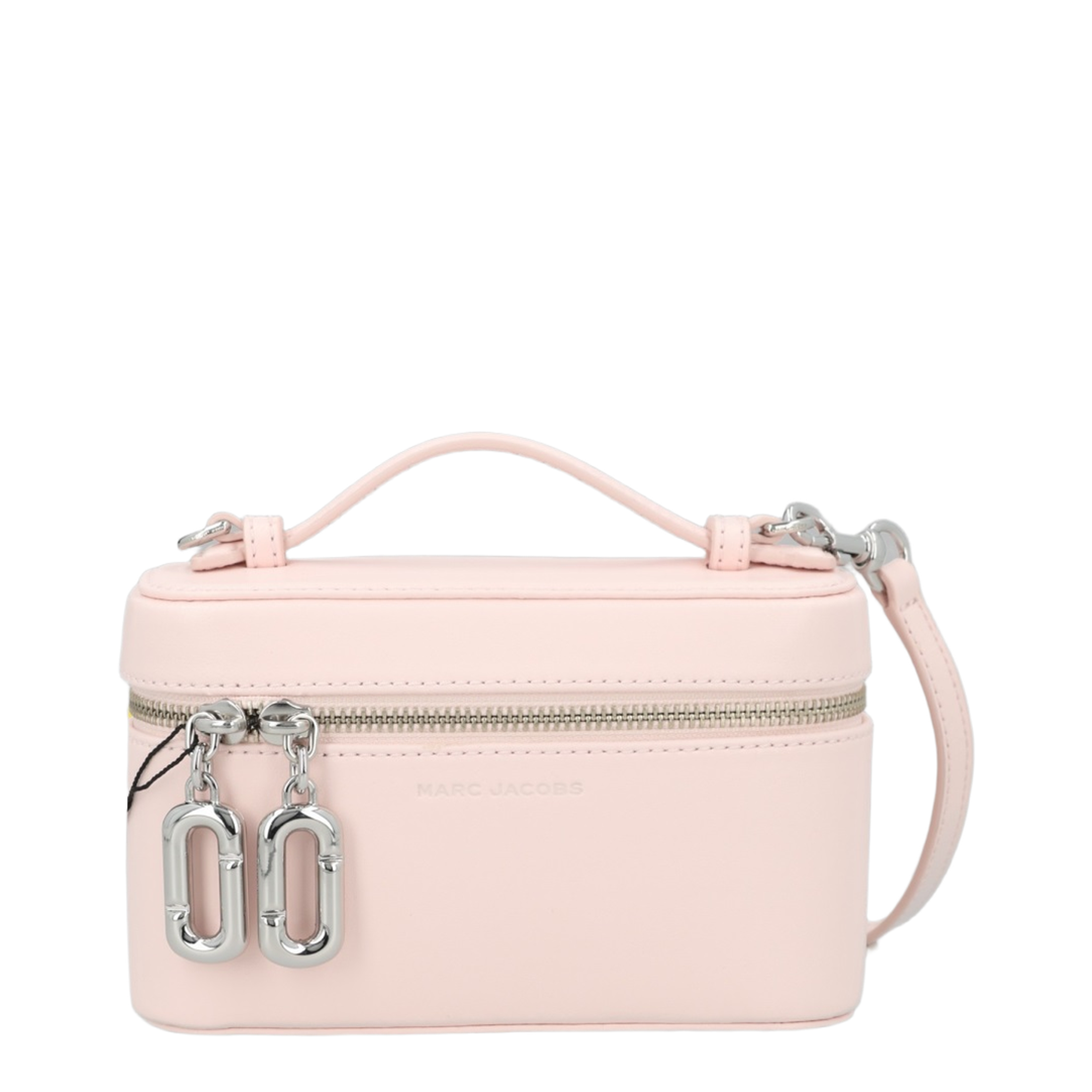 Scene Medium Smooth Leather Vanity Bag - Powder Pink