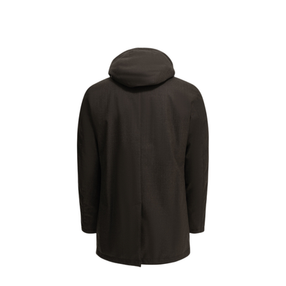 MAYFEYR - Herno - Long Flannel Down Jacket - PI001380U334988800
