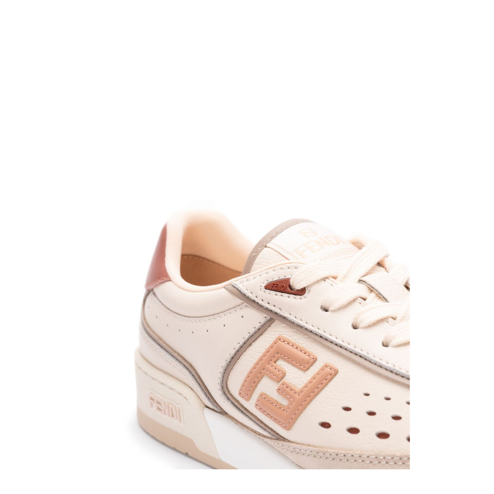 Match Leather Sneakers
