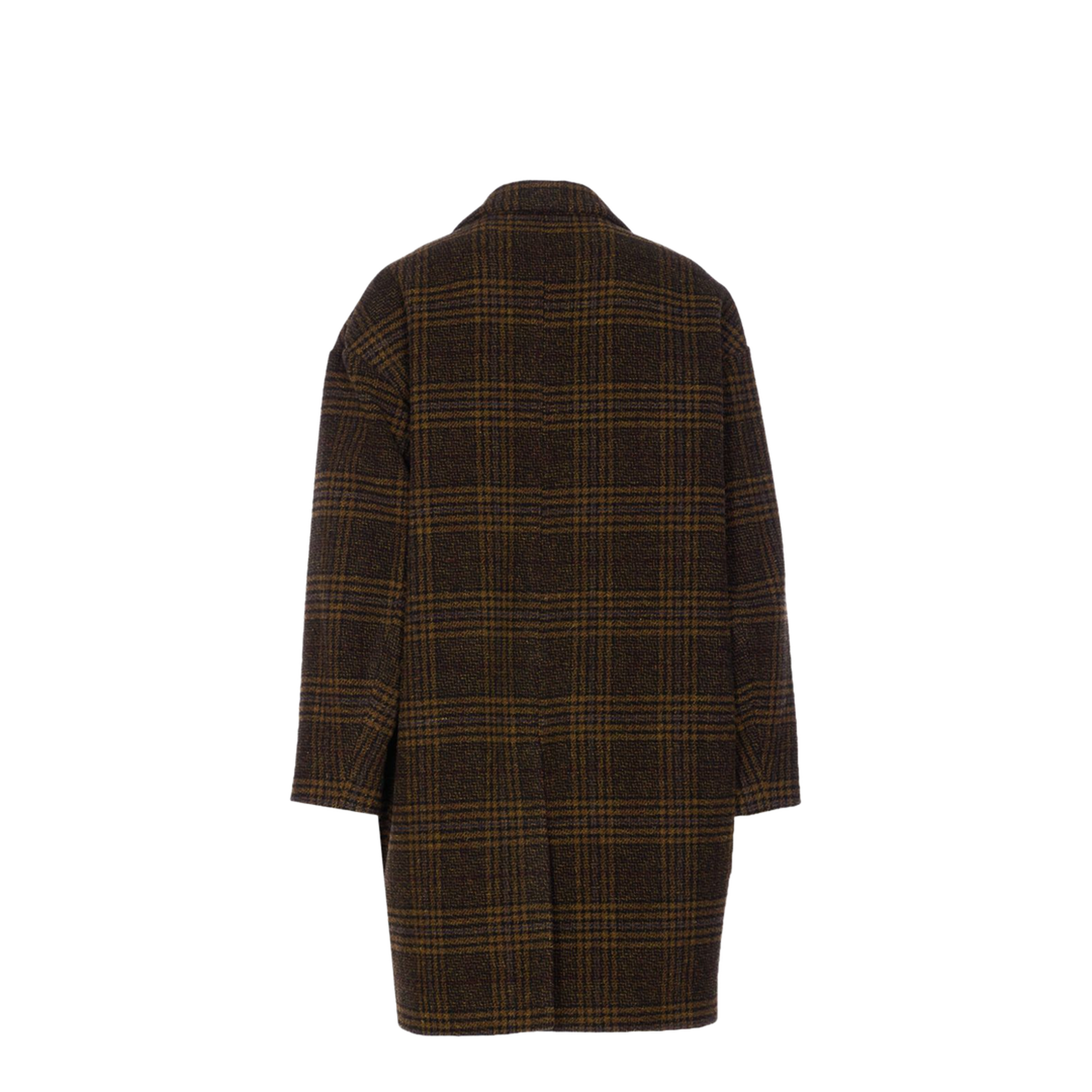 Wool Double-Breasted Coat