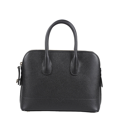 Mylogo Leather Handbag - Black