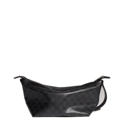 Essence Classic Small GG Coated Canvas Toiletry Case - Black