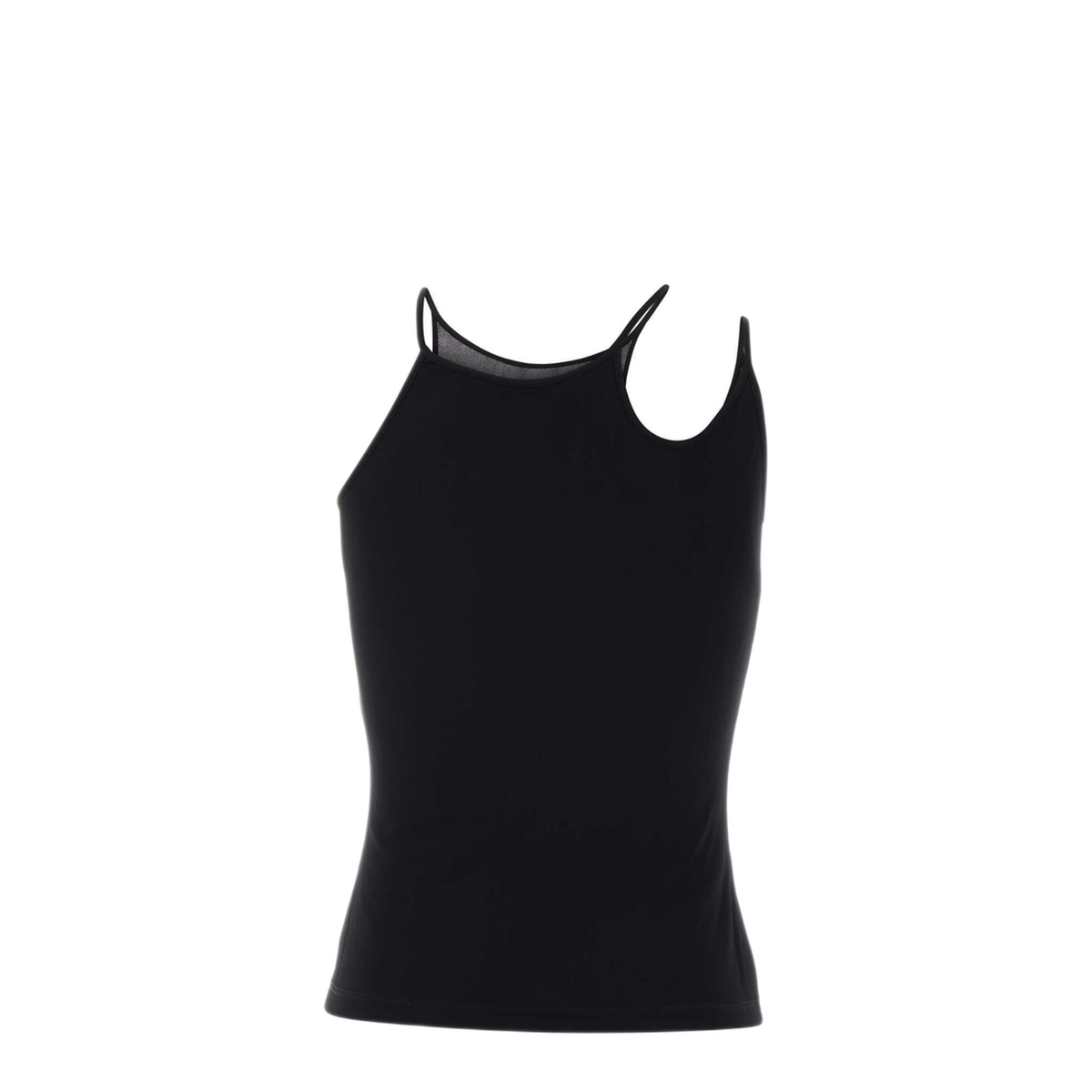 MAYFEYR - Alexander Mcqueen - Black Mesh Tank Top - A0005IQLAFL1000