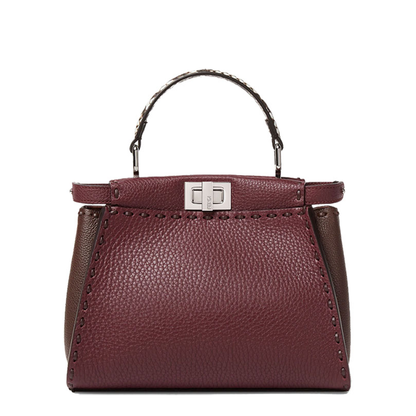 MAYFEYR - Fendi - Two-Tone Peekaboo Mini Bag - 8BN244AWP3