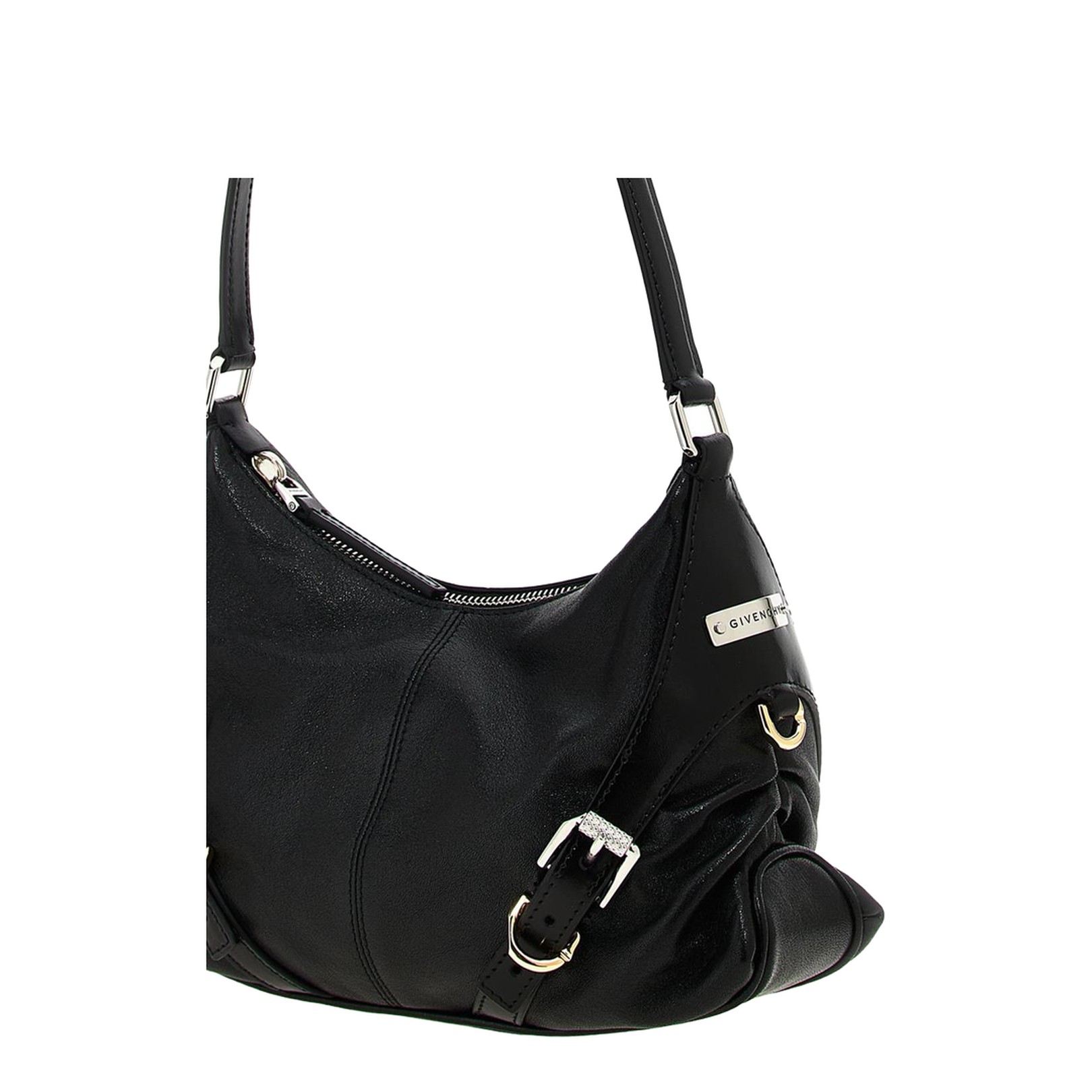 Small Voyou Leather Shoulder Bag