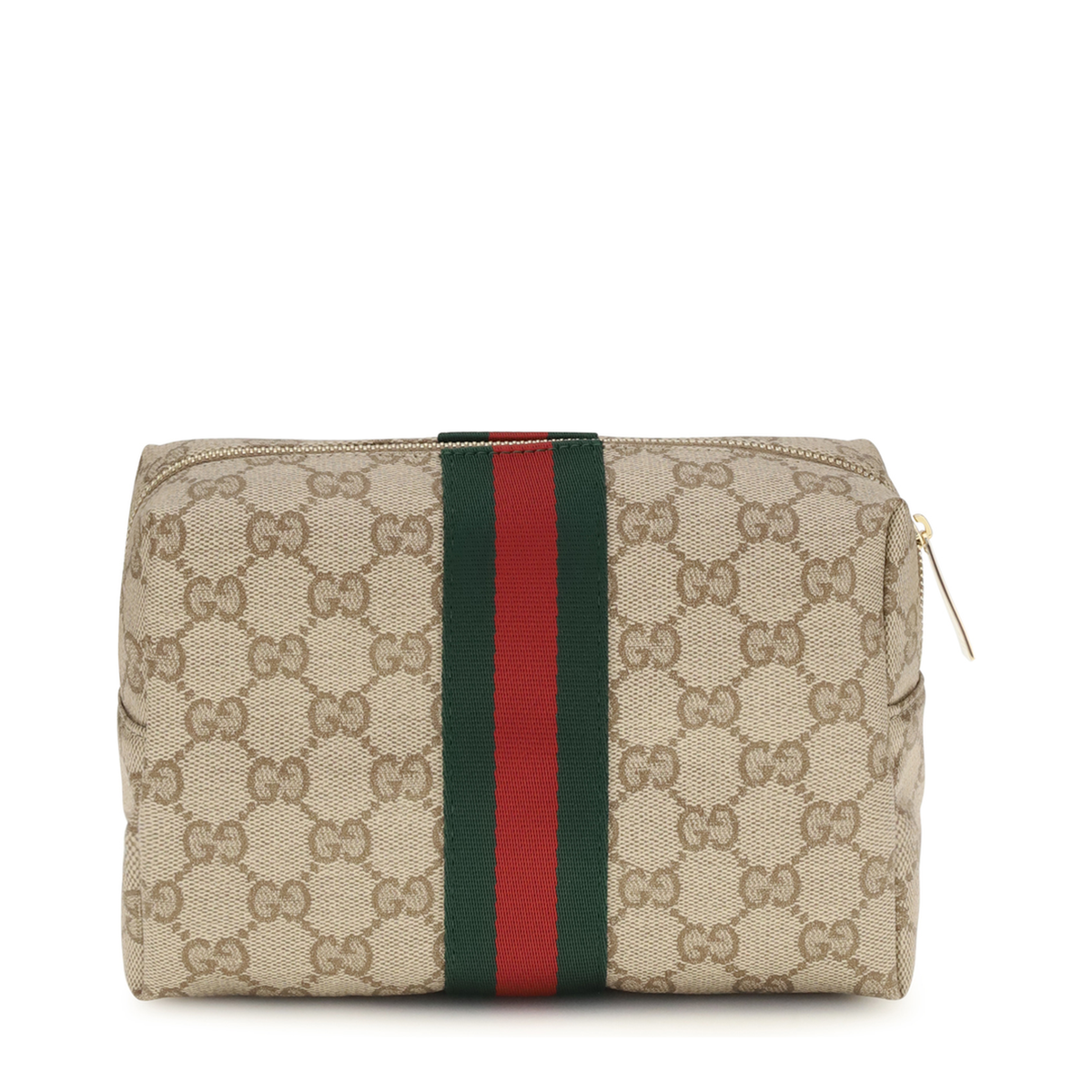 MAYFEYR - Gucci - Medium Beauty Case With Web Stripe - 876051FAF8R8547