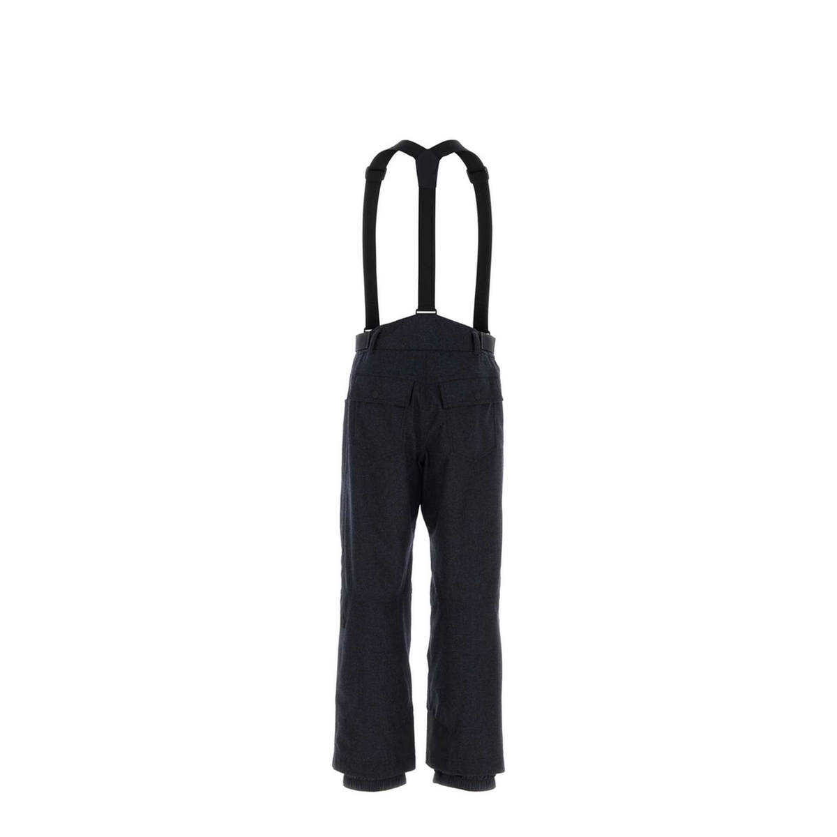 Dark Blue Wool Ski Trousers