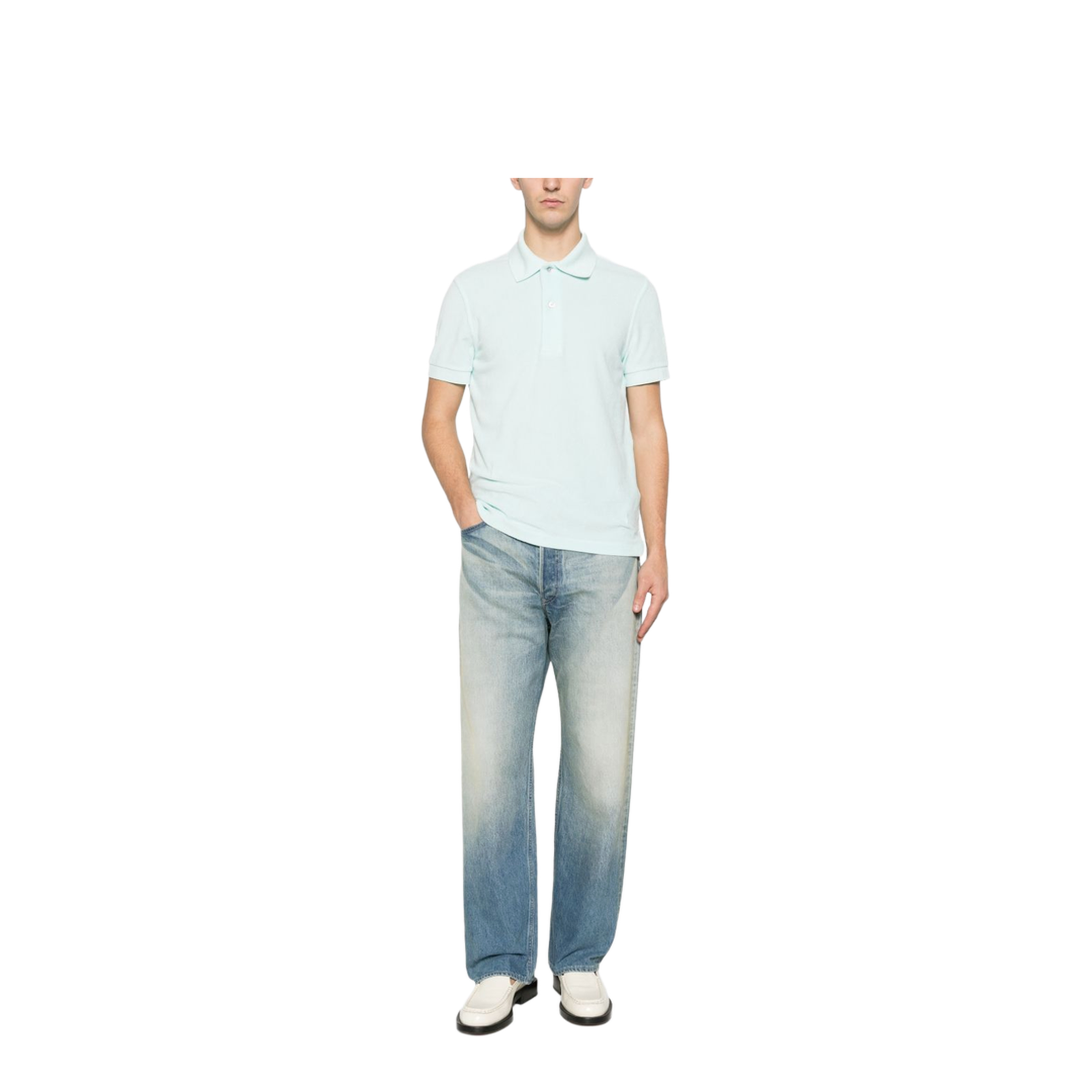 Clear Blue T-shirts and Polos