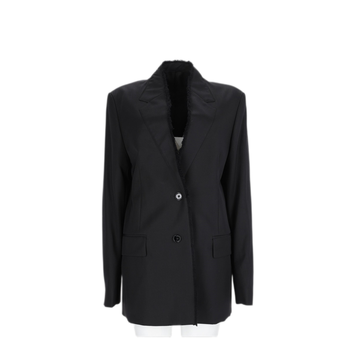 MAYFEYR - Toteme - Blazer In Misto Lana - 253WRZ0054FB0435BLACK001