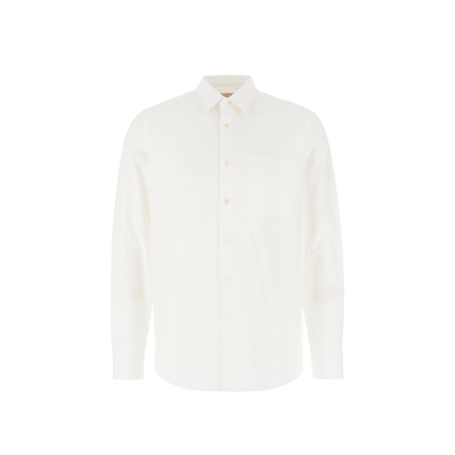 White Poplin Shirt