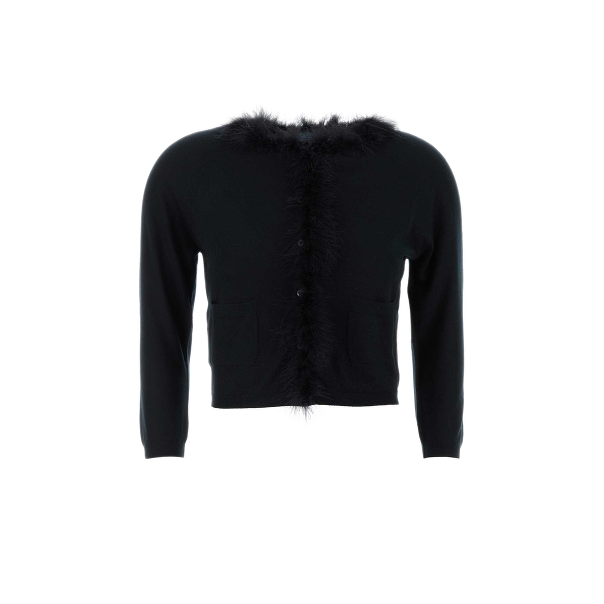 MAYFEYR - Prada - Black Cashmere Cardigan - P25N33SOOO16BHF0002