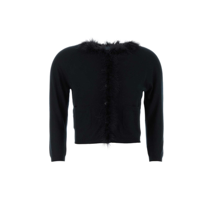 MAYFEYR - Prada - Black Cashmere Cardigan - P25N33SOOO16BHF0002