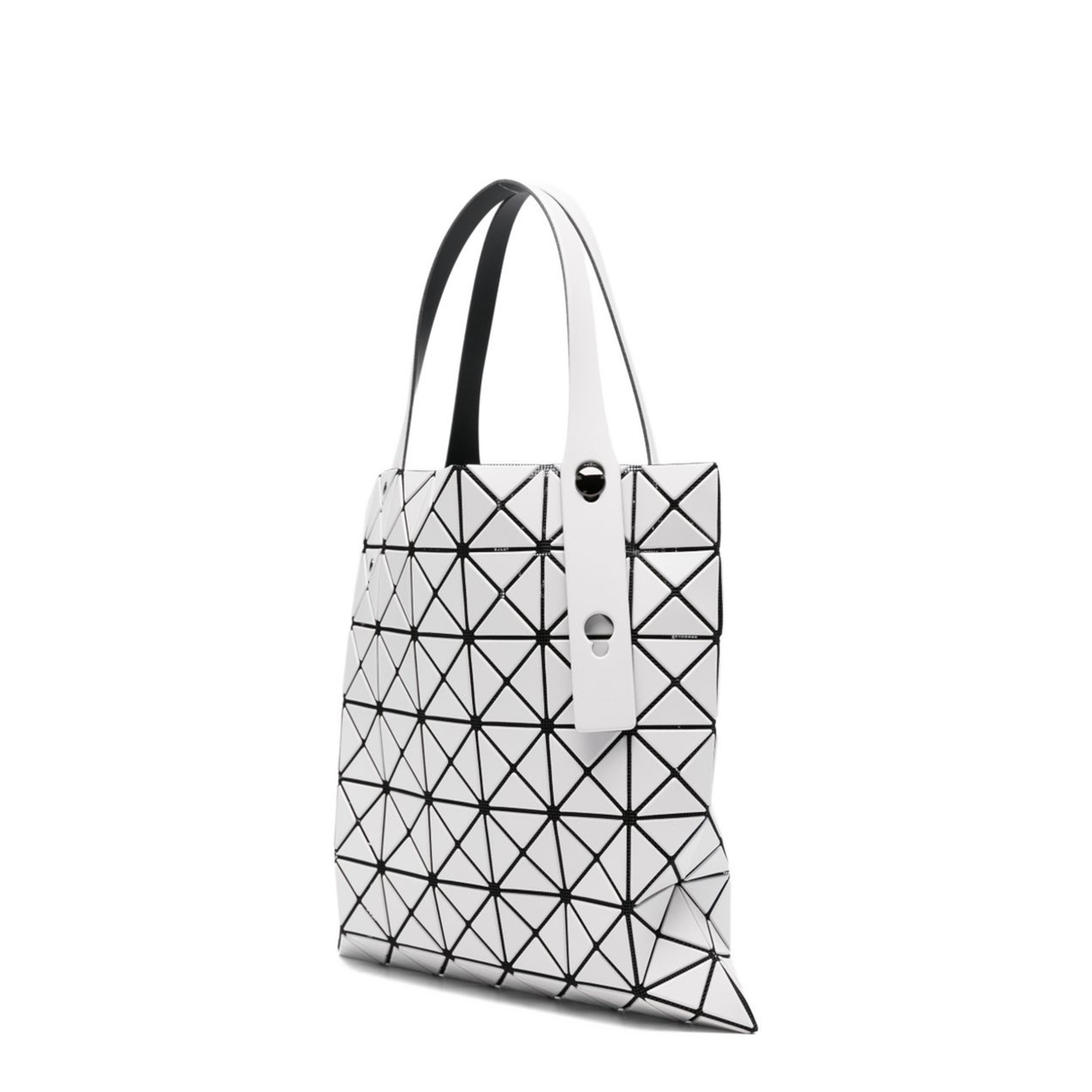 Prism Matte Small Tote Bag - Light Grey