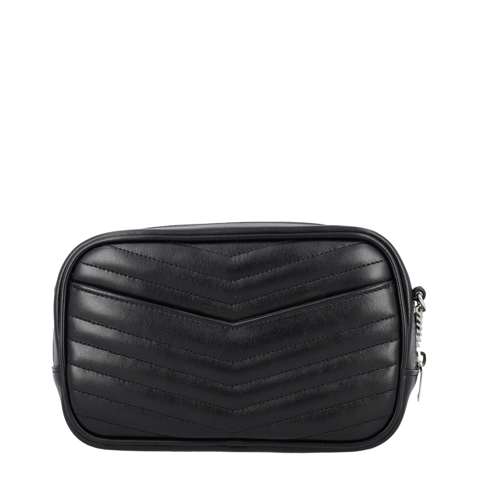 Lou Mini Leather Shoulder Bags - Black